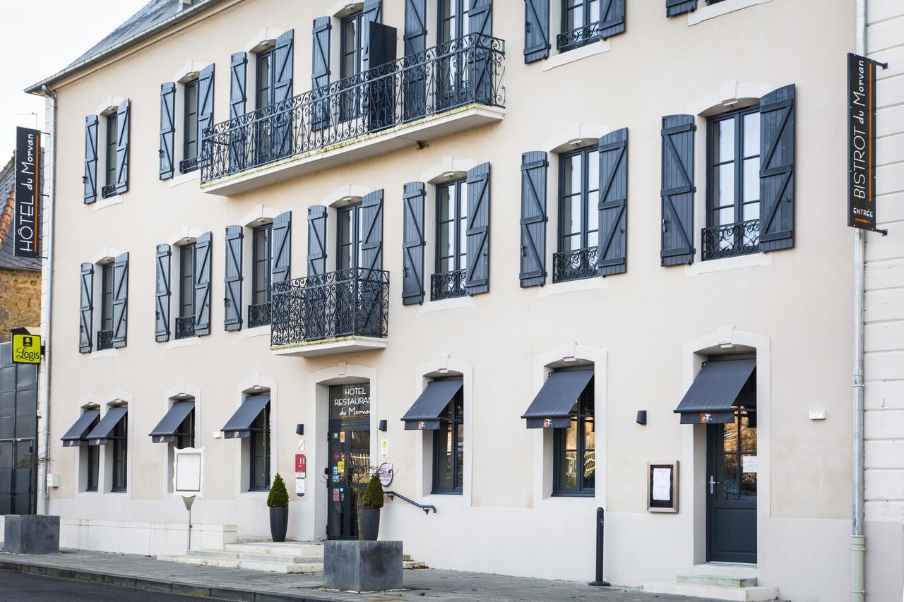 Logis Hotel Du Morvan - Restaurant La Table De Jerome Luzy المظهر الخارجي الصورة